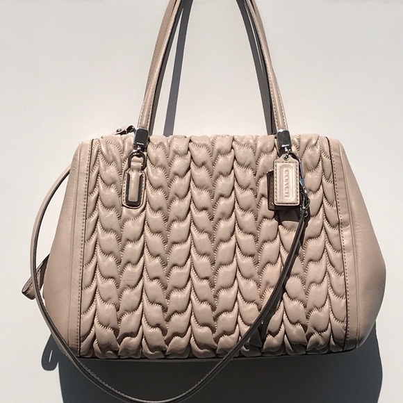Coach Handbags - ❌SOLD❌✨NEW✨ Coach Quilted Leather Satchel